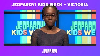 Jeopardy Kids Week  Victoria  JEOPARDY [upl. by Eseret]