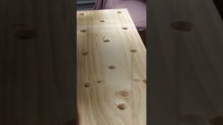 Making a climbing pegboard [upl. by Winslow492]