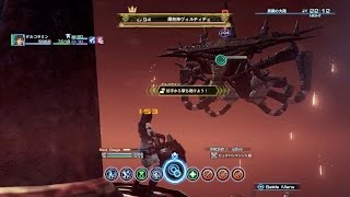 ゼノブレイドクロス 爆熱神ヴォルティチェ ガトリングガン  Xenoblade Chronicles X  Vortice the Deific Blast [upl. by Ybreh]