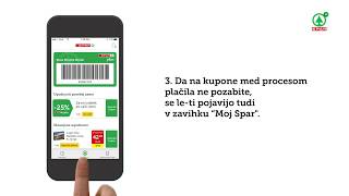 SPAR PLUS APLIKACIJA  Kako shranim kupone in promocijske izdelke [upl. by Ajat]