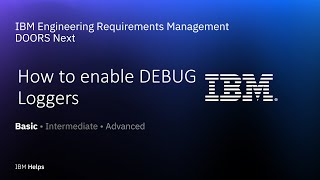 How to enable Debug Logging in IBM DOORS Next Complete Guide [upl. by Atiuqihs]