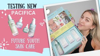 New PACIFICA Future Youth SkinCare collection review  does it work [upl. by Flin733]