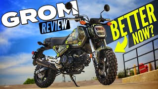 New Honda Grom 125 Review  Mods  Better [upl. by Iluj132]