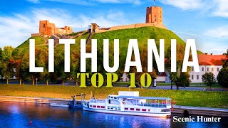 10 Best Places To Visit In Lithuania  Lithuania Travel Guide [upl. by Nodgnal]