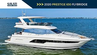 2020 Prestige 630 Flybridge Yacht For Sale quotOne and Onlyquot [upl. by Ikram]