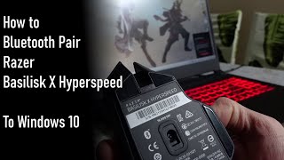 How to Bluetooth pair the Razer Basilisk X HyperSpeed [upl. by Dougie302]