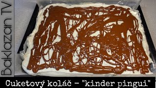 CUKETOVÝ KOLÁČ S MASCARPONE A ČOKOLÁDOU  LEPŠÍ AKO KINDER PINGUI [upl. by Sauers623]