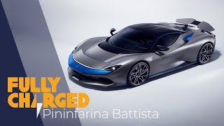 Pininfarina Battista 1900hp EV hypercar  the most powerful Italian car ever  Fully Charged 4K [upl. by Marj]