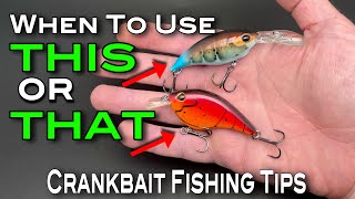 Basics of Crankbait Fishing [upl. by Bomke]