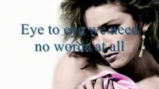 Madonna  Crazy For You  Lyrics [upl. by Arias]