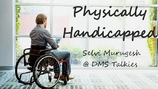 Physically Handicapped  Motivational  Selvi Murugesh  Tamil [upl. by Aneekahs650]