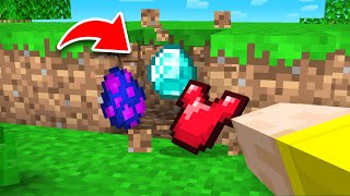 Breaking BLOCKS Drops RANDOM Items In Minecraft [upl. by Ened]