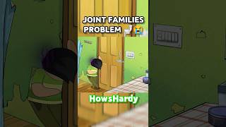 Joint families problem funny hardytoonz comedy cartoon [upl. by Enymzaj]