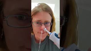 NeilMed pulsating Nasal wash neti pot [upl. by Nymzaj]