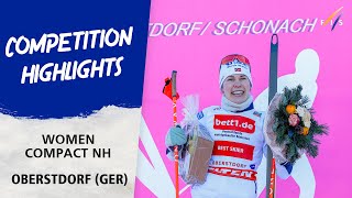 Hagen leads German Trophy after win in Oberstdorf compact  FIS Nordic Combined World Cup 2324 [upl. by Prevot]