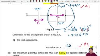 193b MJ10 P42 Q5 Energy Dissipated during Discharge  A2 Capacitance  Cambridge A Level Physics [upl. by Etteuqram]