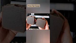 Make this antibacterial amp antifungal Pine tar soap at home in a few easy steps howto soap pinetar [upl. by Inig]