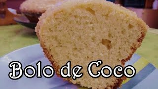 Bolo de Coco Simples Bem Fofinho 285 por Fernando Couto [upl. by Akinimod]