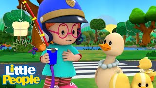 Fisher Price Little People  Why Did the Duck Cross the Road  New Episodes  Kids Movie [upl. by Caffrey]