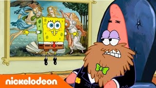 SpongeBob  Patrick Diventa una Persona Sofisticata  Nickelodeon Italia [upl. by Kaila]