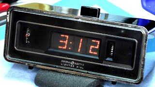 1975 GE Clock With A Display Twist [upl. by Matheson194]