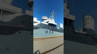 ORP Błyskawica Gdynia Spacer po nabrzeżu shorts Statek gdynia Błyskawica [upl. by Cogen]