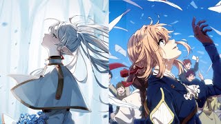 Frieren and Violet Evergarden OST  Best of Evan Call Music MIX [upl. by Iroak]