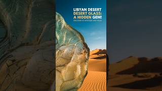 Libyan Desert Glass A Hidden Gem 💎 🤯 facts factsmine dailyfacts shorts [upl. by Meerak127]