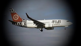 Air PacificFiji Airways Boeing 737 Fleet History 198119901992Present [upl. by Charmion743]