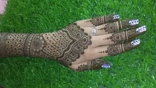 hard mehndi designhard mehndi designs for handshard mehndi design front handhard mehndi design ❤ [upl. by Slade]