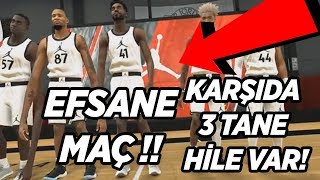 NBA 2K19DA HİLECİLERE KARŞI NEFES KESEN RÖVANŞ MAÇI KARŞIDA 3 HİLE VAR Türkçe NBA 2K19 Rec Center [upl. by Hteazile]