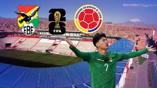 BOLIVIA VS COLOMBIA CON DEPORTE TOTAL [upl. by Bartolemo174]