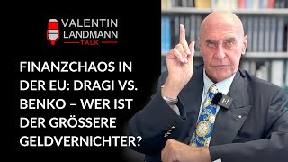 FINANZCHAOS DRAGI VS BENKO – WER IST DER GRÖSSERE GELDVERNlCHTER  Landmann Talk [upl. by Katonah367]