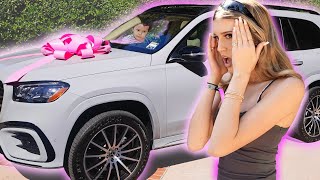 My 16YearOld Daughters Priceless Reaction Getting Her First Car EMOTIONAL [upl. by Ortrud]