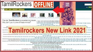 TamilRockers New website Link 2021 TR New  How to Open tamilrocker offline  navarasa HD  link [upl. by Olds50]