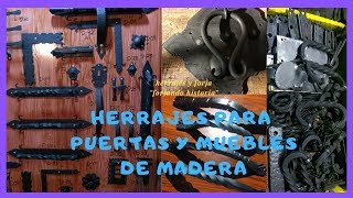 HERRAJES PARA MUEBLES Y PUERTAS DE MADERA CATALOGO [upl. by Prisilla]