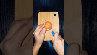 The easiest way to peel an orange trendingshorts 🍊 [upl. by Baggs]