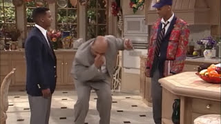 Uncle Phil Dancing SPILL THE WINE The Fresh Prince Of Belair [upl. by Sobmalarah]