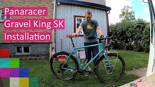 Installation Panaracer Gravel King SK [upl. by Keldon684]