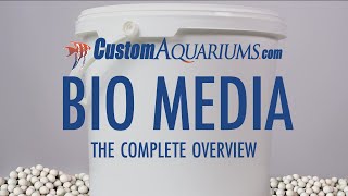 Custom Aquariums Bio Media Overview [upl. by Nmutua]