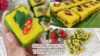 BEGINI CARA MASAK LEMPER ALA CHEF PASTRY DIHOTEL‼️ BUMBUNYA DIJAMIN JUARA LEMPER KETAN ISI ABON [upl. by Gemini]