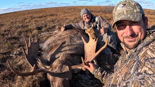 DIY 2 Alaskan Bull Moose in 1 day Catch Clean Cook Camp Food Over Open Fire [upl. by Lipfert]