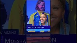 Idk why this tickled me so much 🤣🤣 olympics2024 reactionvids funnycomments greenscreen [upl. by Dnaletak69]