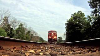 Trains over camera GoPro Camera darrellboeckcom [upl. by Fishback]