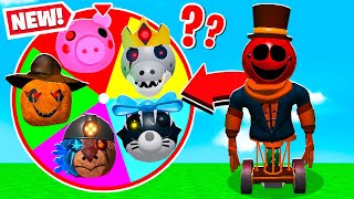 ROBLOX PIGGY RANDOM MAPS amp SKIN CHALLENGE Part 32 [upl. by Ammadis898]