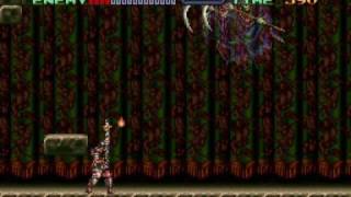 Super Castlevania IV Boss 13 Death  No DamageampSubweapons [upl. by Imuya]