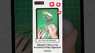 How to Use a Rotary Cutter amp Stay Organized  Quilting for Beginners  Free Online Quilting Course [upl. by Caty]