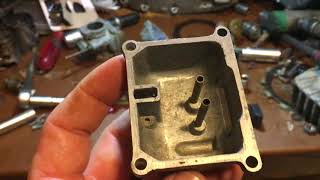 Kawasaki old ke100 teikei carb [upl. by Durr519]