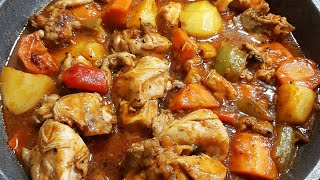 Chicken Afritada Get Cookin  Afritadang Manok Recipe  Filipino Christmas Recipe [upl. by Secrest]