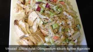 Simple Brown Rice Pasta Salad [upl. by Leehar]